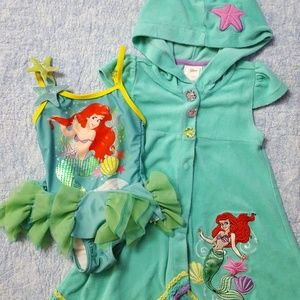 Little Mermaid swimsuit set